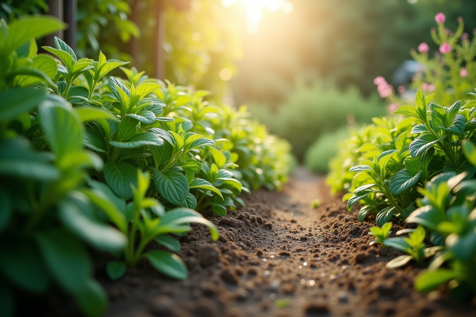 Garten mit Kräutern: Duft und Genuss