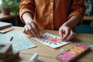 Kreatives Basteln mit Stempeln