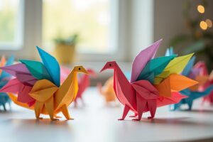 Papier falten basteln: Kreative Ideen
